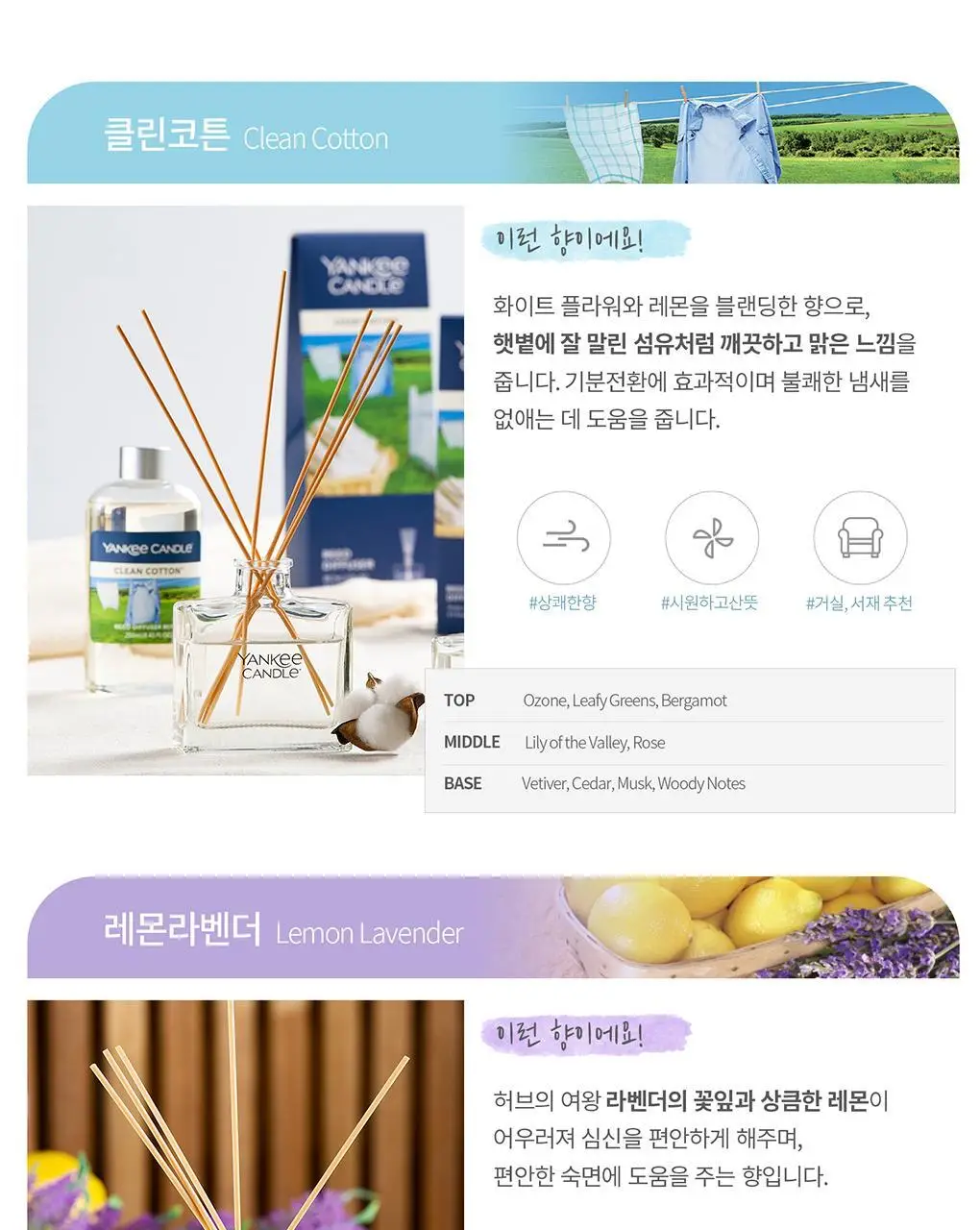 [한국공식수입원 정품] 양키캔들 디퓨저 35.4ml 6종 택1 상세페이지 13